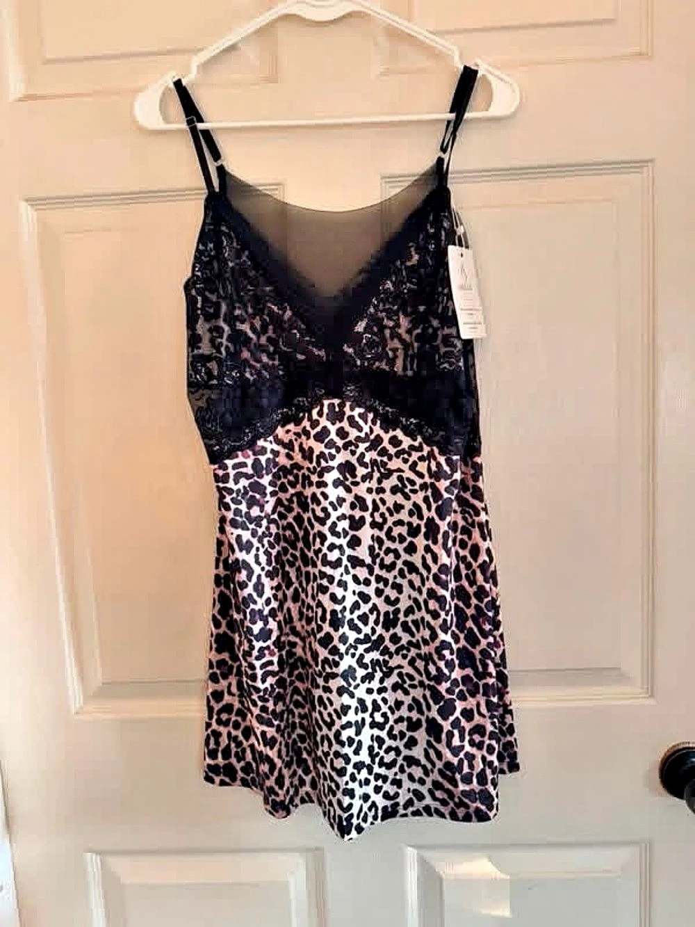 Women's Lingerie Sexy Nightwear Spaghetti Strap Nightgown Babydoll